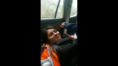 Horny man fucking gf in car passionate kissing desi sex video