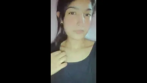 Sexy cute girl strips nudes and flashes boobs erotic video