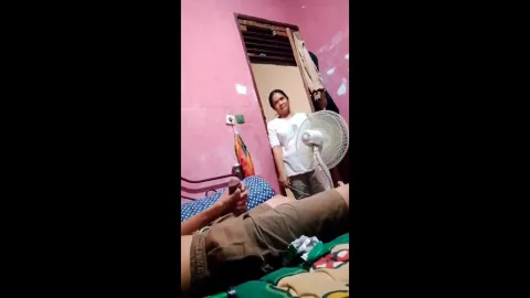 Desi step mom caught son masturbating and gives blowjob
