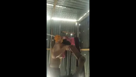 Hyderabad cute muslim girl full naked bath nudes recording bathroom