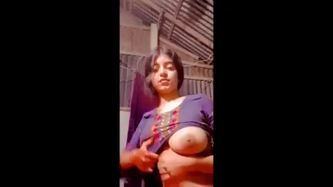 Village hot girl stripping nudes big boobs and ass show
