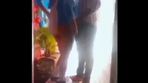 Cute college uniform girl secret fuck leaked by best friend