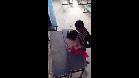 Bihari lover couple fucking in closed classroom