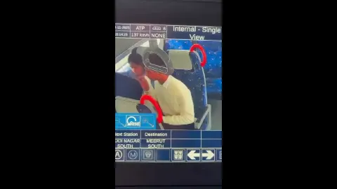 Meerut bus couple viral video open bus sex mms