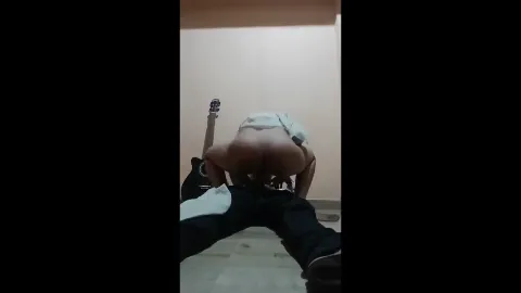 Hot teen girl dick riding boyfriend hardcore sex