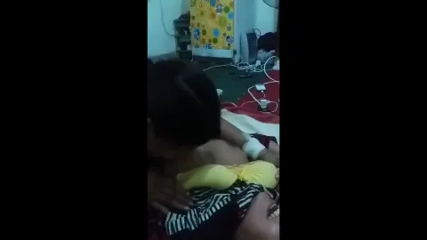 Desi lesbian hostel girls showing boobs and wild fun viral mms