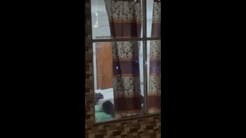 Newly married couple hotel sex window open viral mms