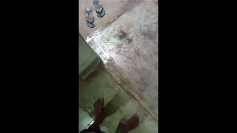 Sexy hot wife holi blowjob colorful dick sucking husband