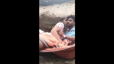 Horny south indian couple secret boobs sucking and blowjob