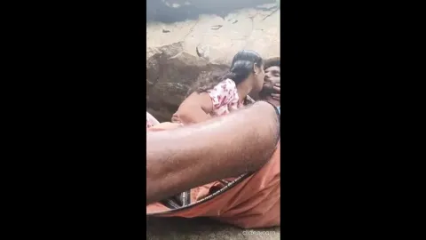 Horny south indian couple secret boobs sucking and blowjob