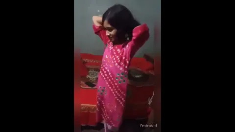 Village teen girl strips completely nude for BF pussy closeup bed recording