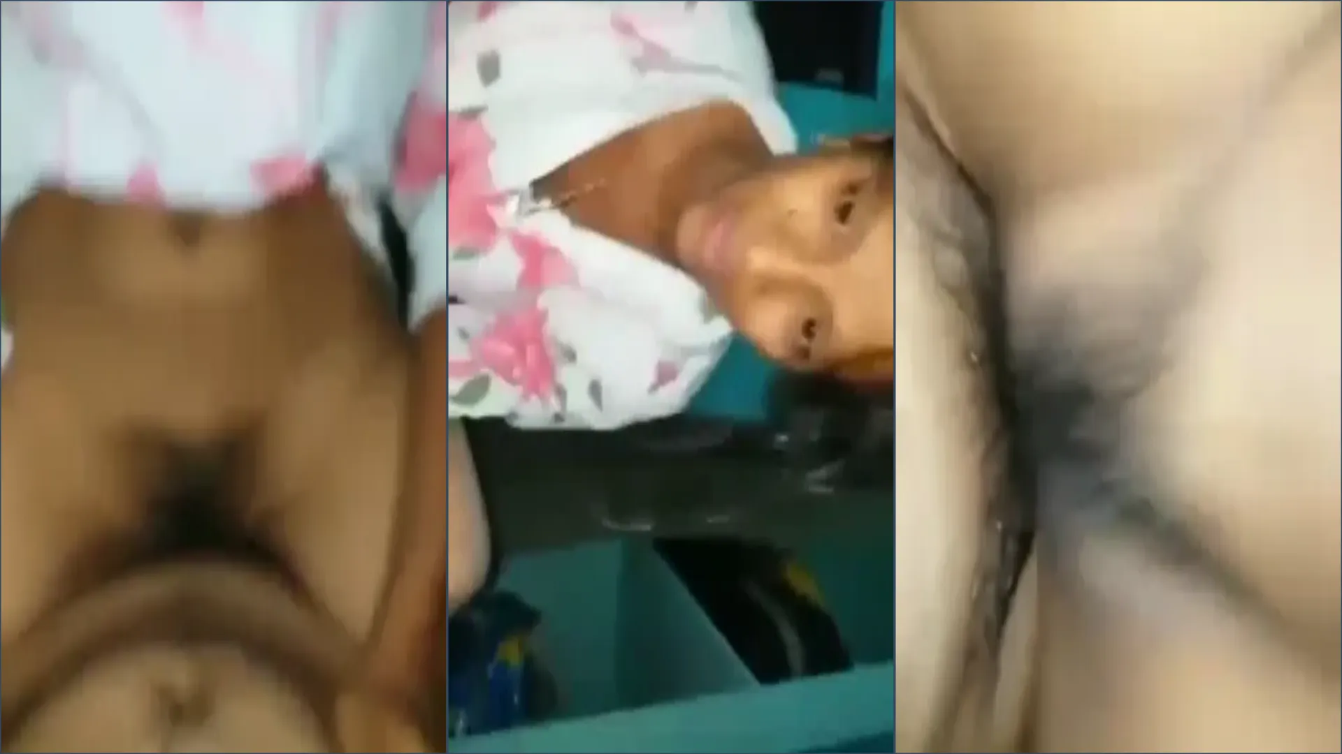 Telugu couple wild sex girl on top riding boyfriend recording mms leak
