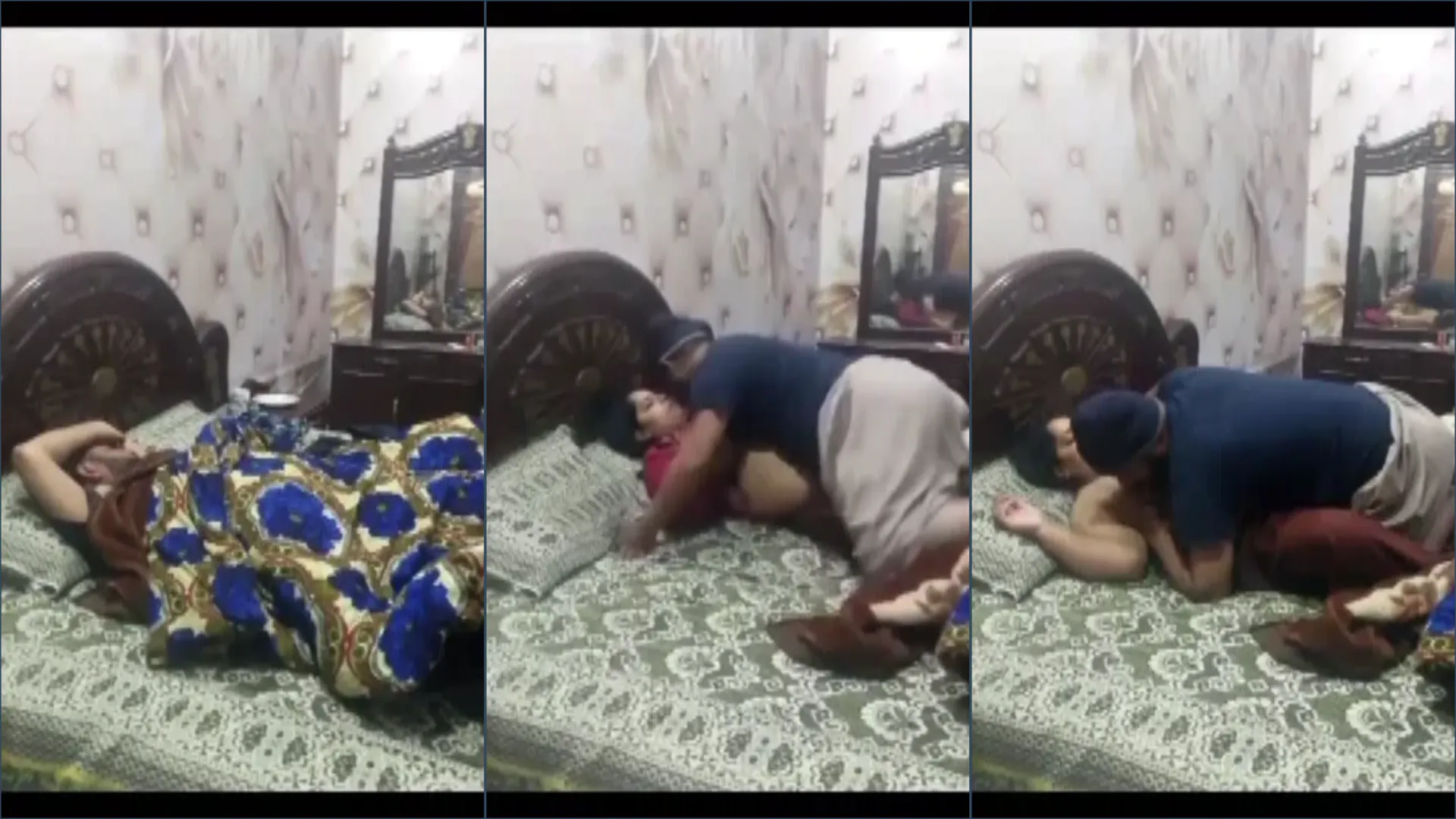 Horny chubby aunty wakes husband hardcore sex