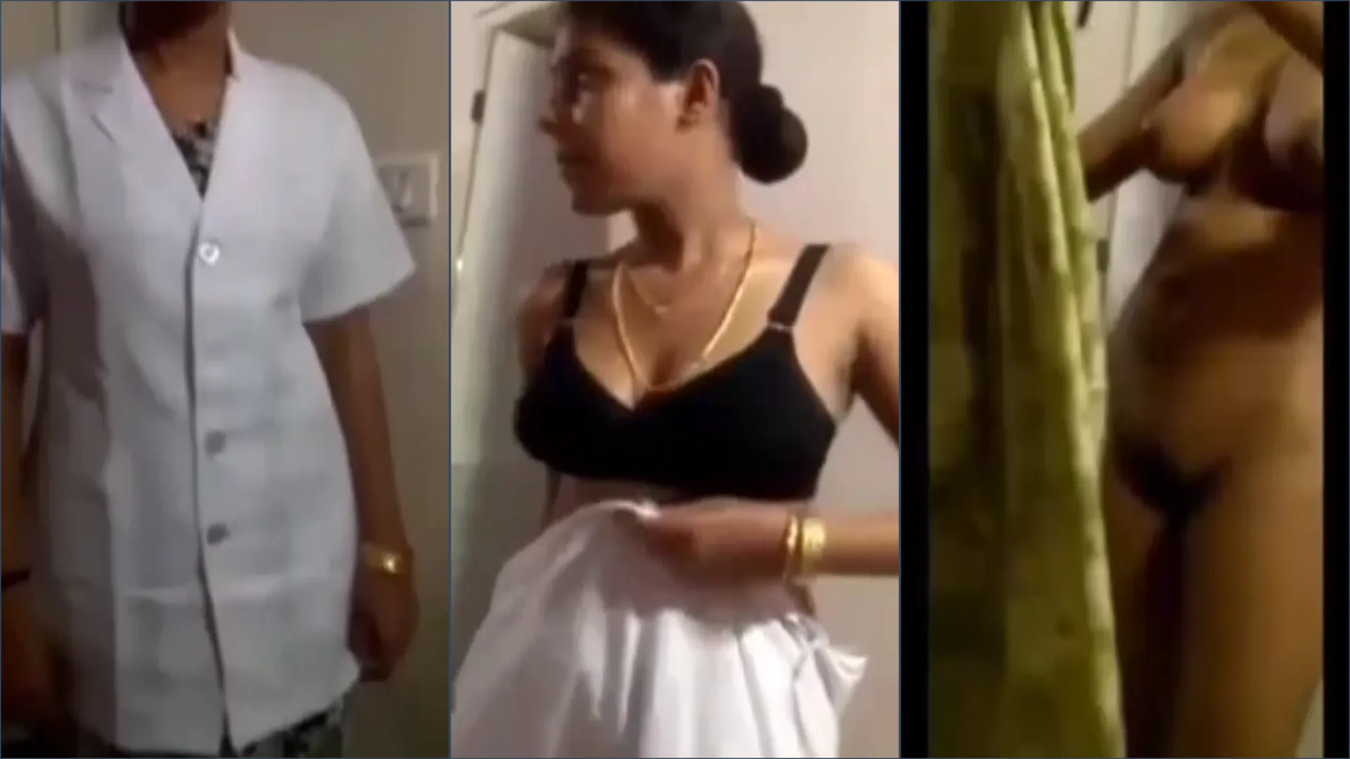 Tamil nurse stripping nudes and giving blowjob to boyfriend