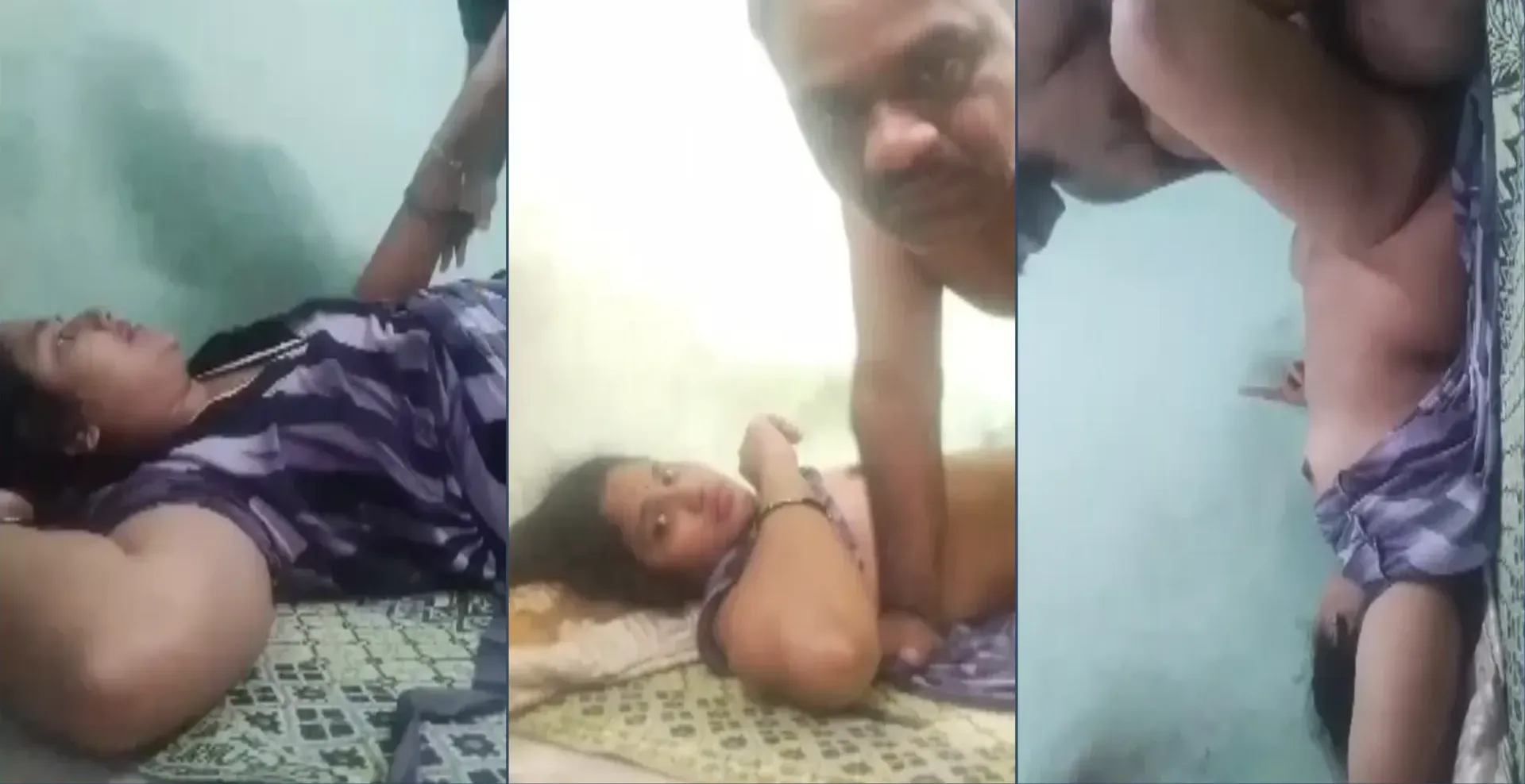 Horny bengali uncle boobs sucking aunty recording hardcore fucking mms