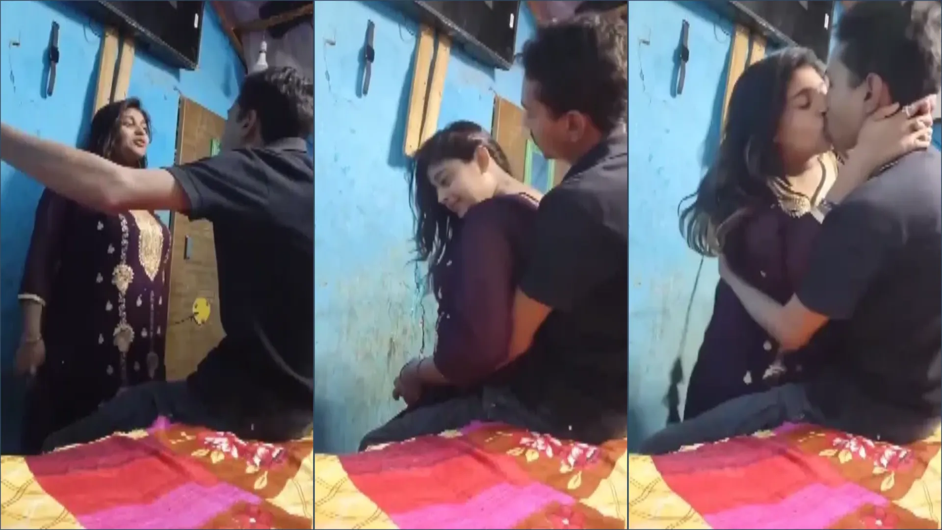Bhopal hot girl secret romance with jija ji kissing in room