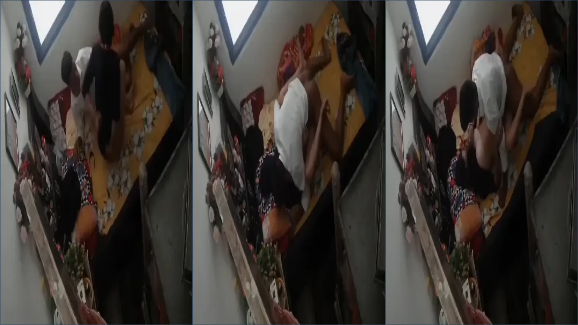 Horny aunty secret sex with neighbour in bedroom desi mms