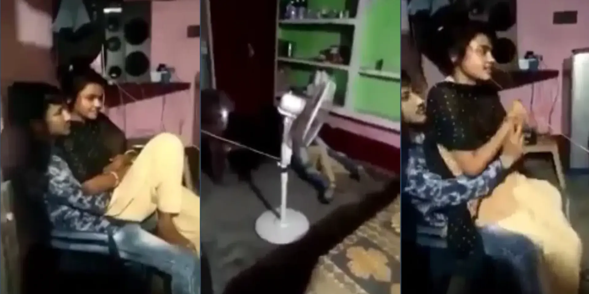 Girlfriend boyfriend house sex friend recording viral porn