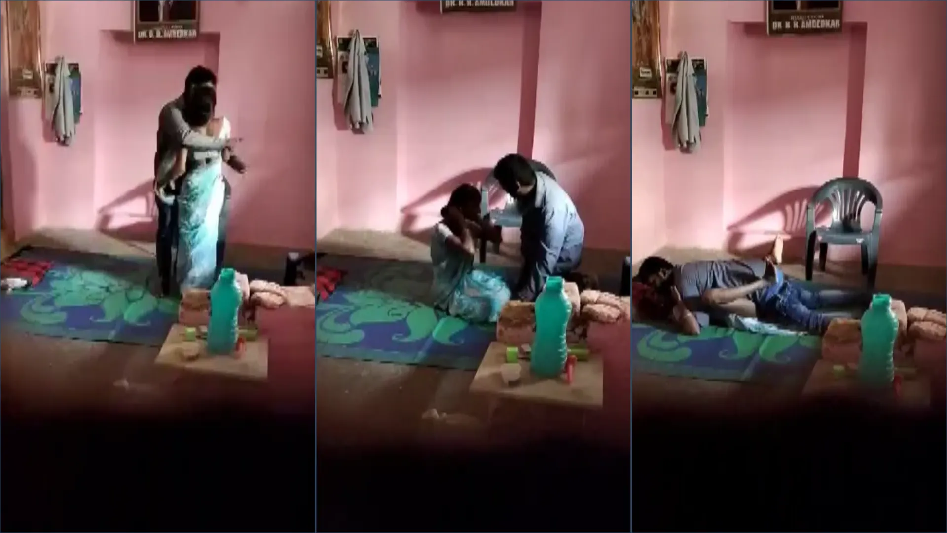 Newly married slim wife cheating with lover hidden camera hardcore sex full video