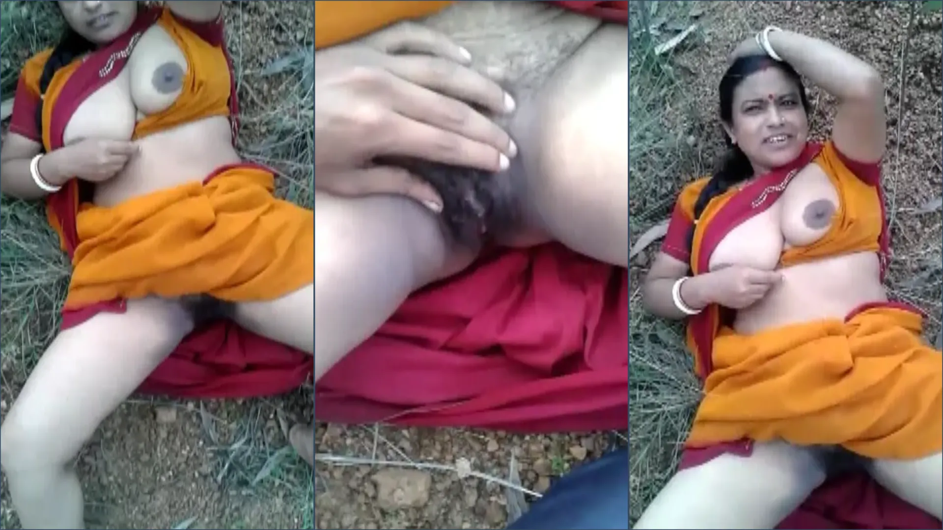 Dehati bhabhi fucking in farm sexy boobs 