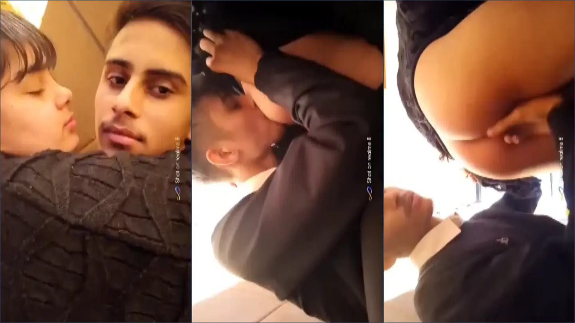 Hot couple passionate kissing boobs sucking and hardcore sex