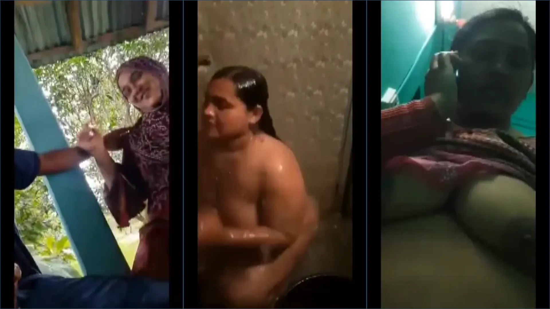 Bangladeshi muslim couple park romance bathroom and sex mms