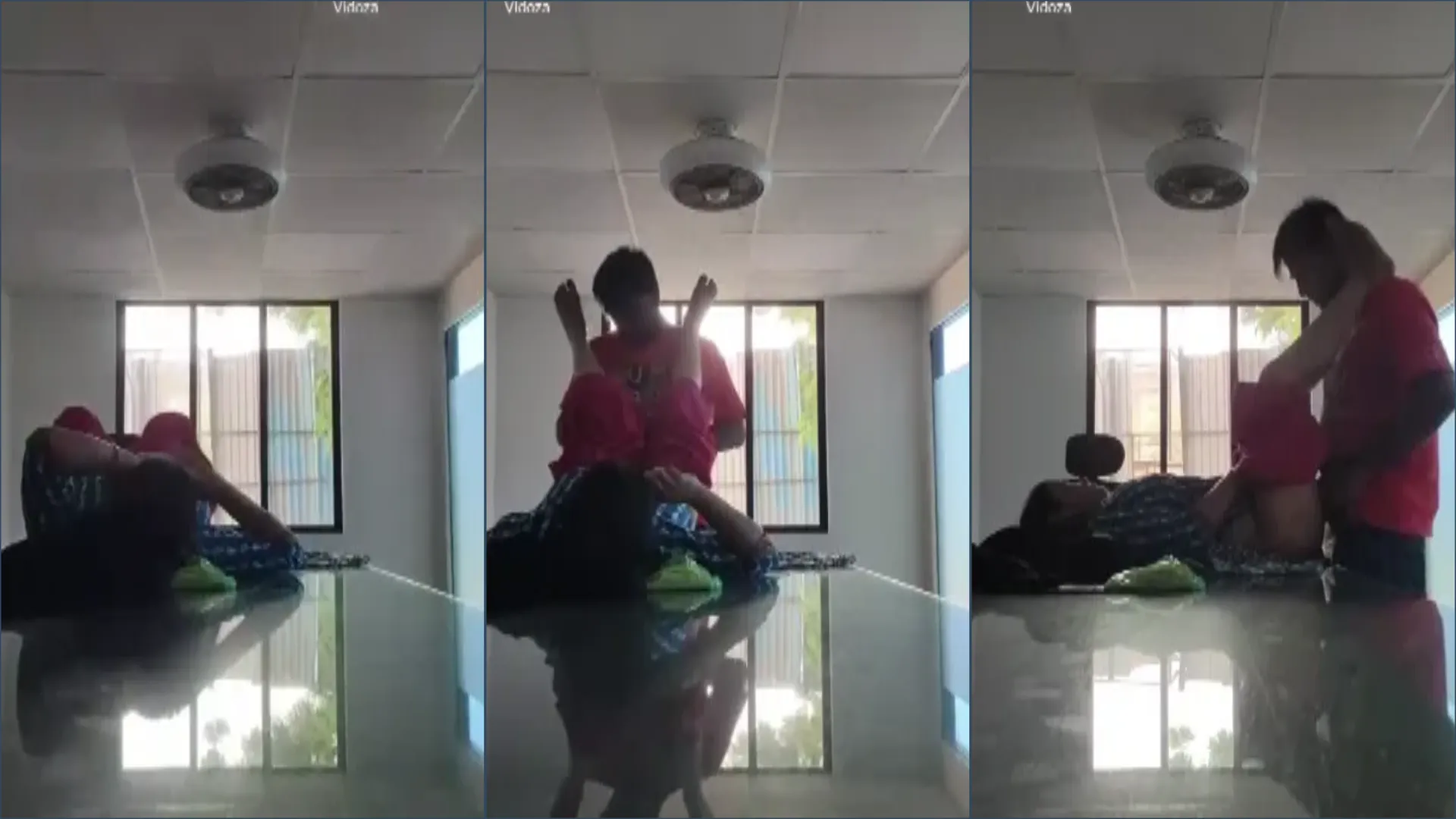 Horny boss fucking desi woman hardcore on office desk