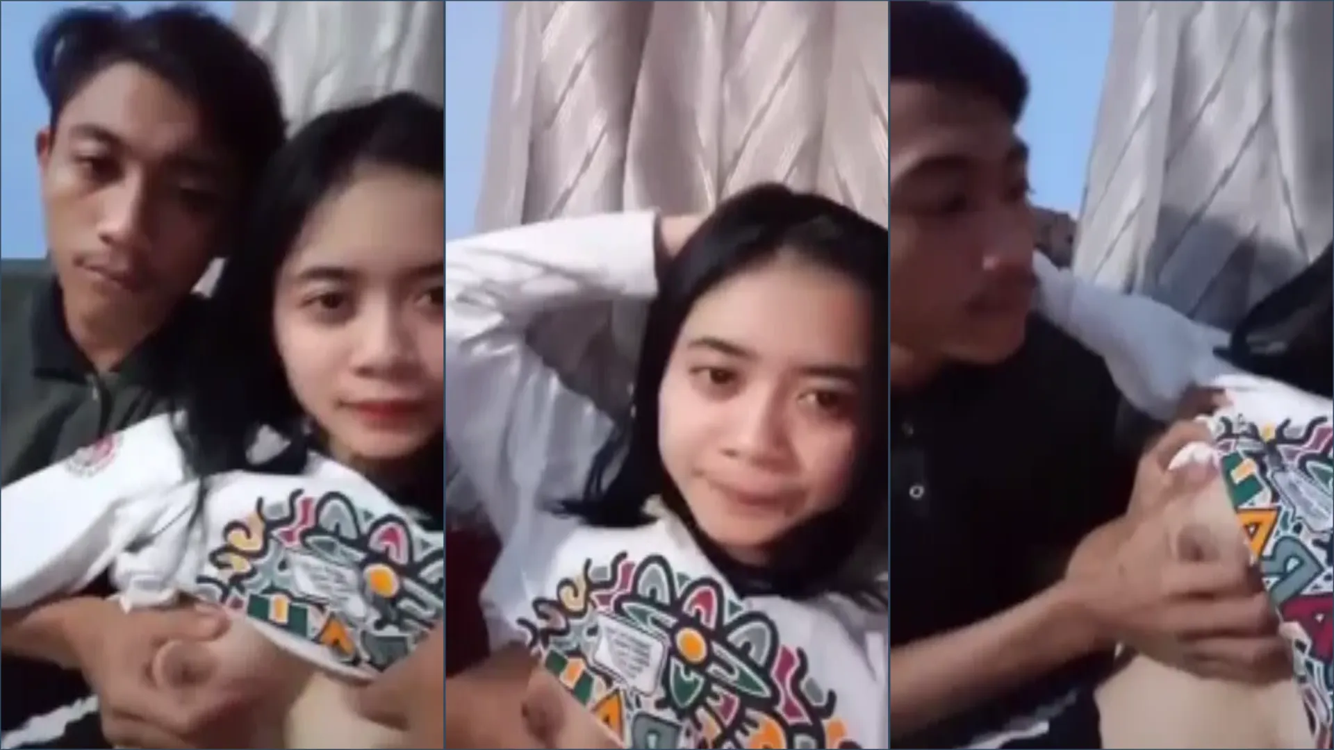 Sexy north east couple boobs sucking girlfriend recording hot session