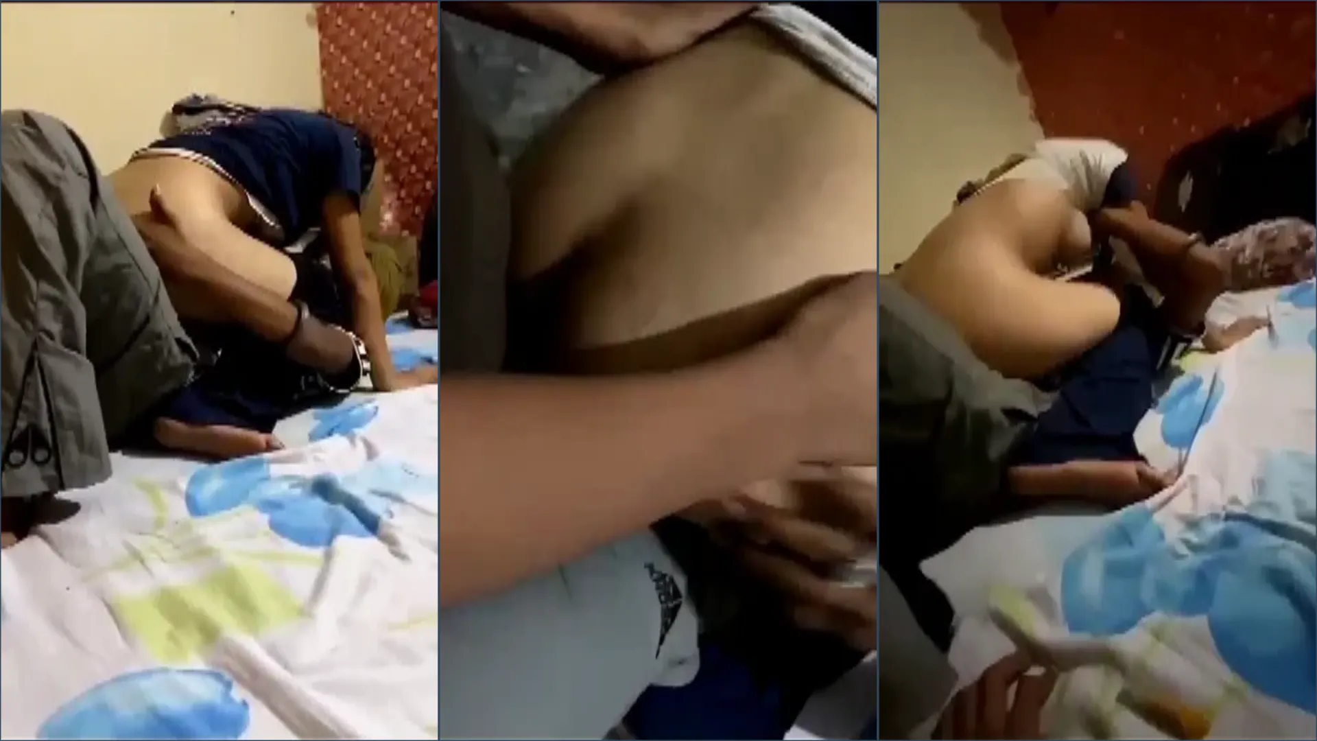 Desi hot college girl gangbang sex with best friends viral mms