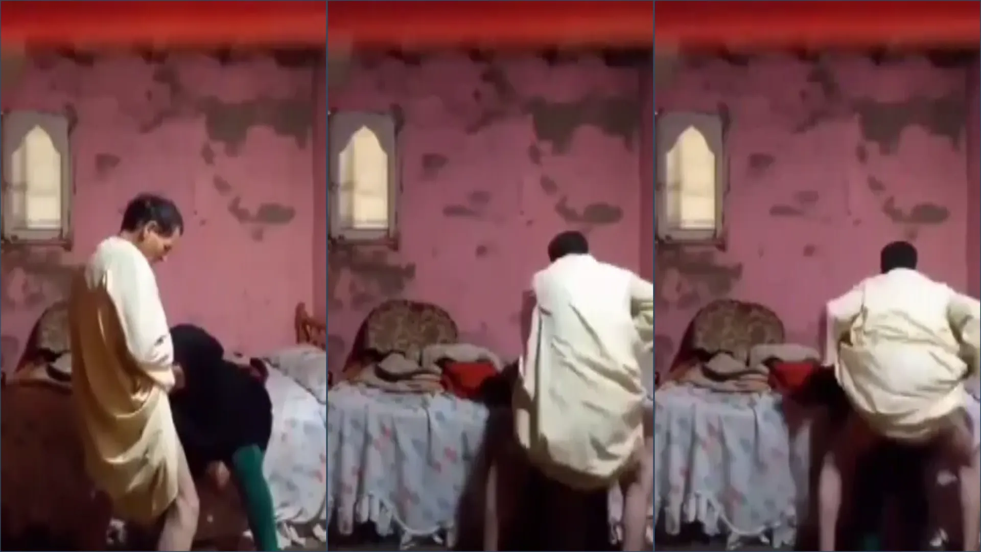 Muslim man secretly fucking daughter in law blowjob and hardcore sex
