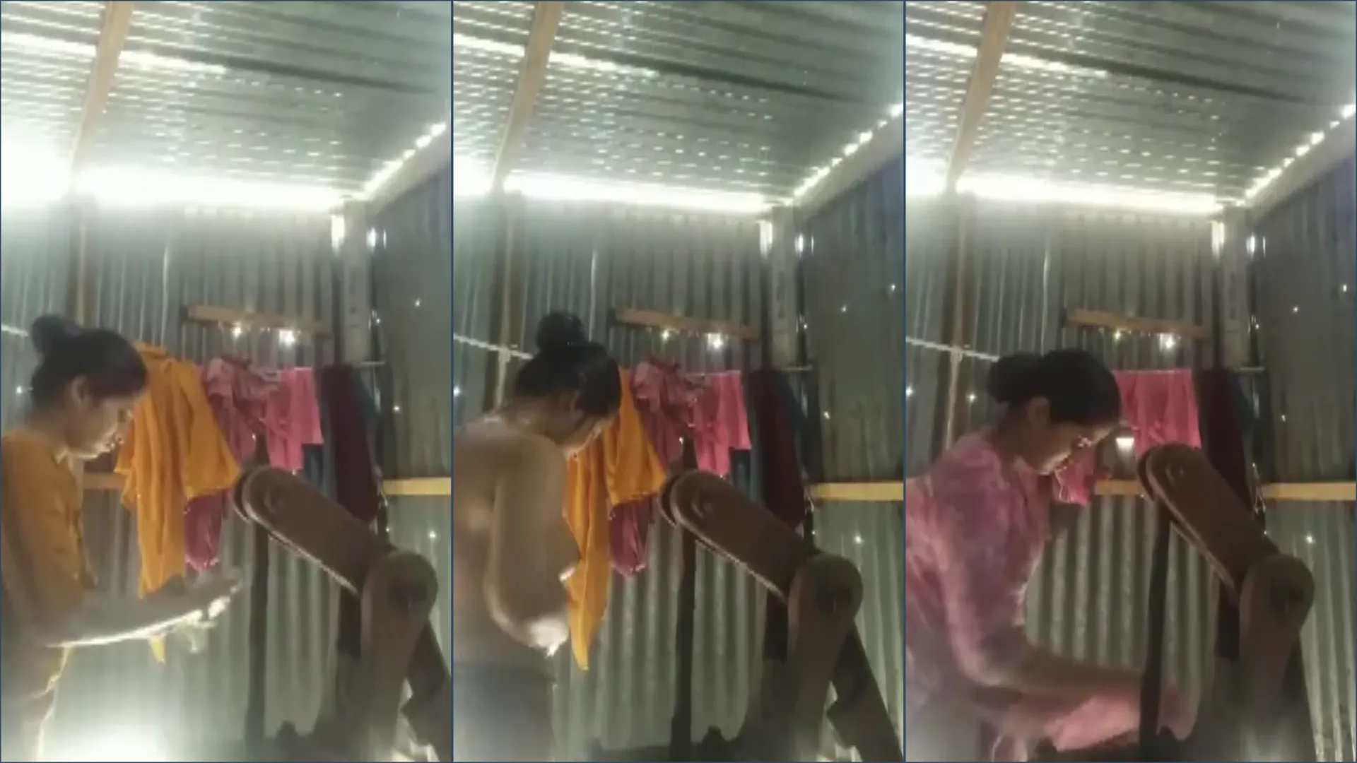 Hyderabad cute muslim girl full naked bath nudes recording bathroom