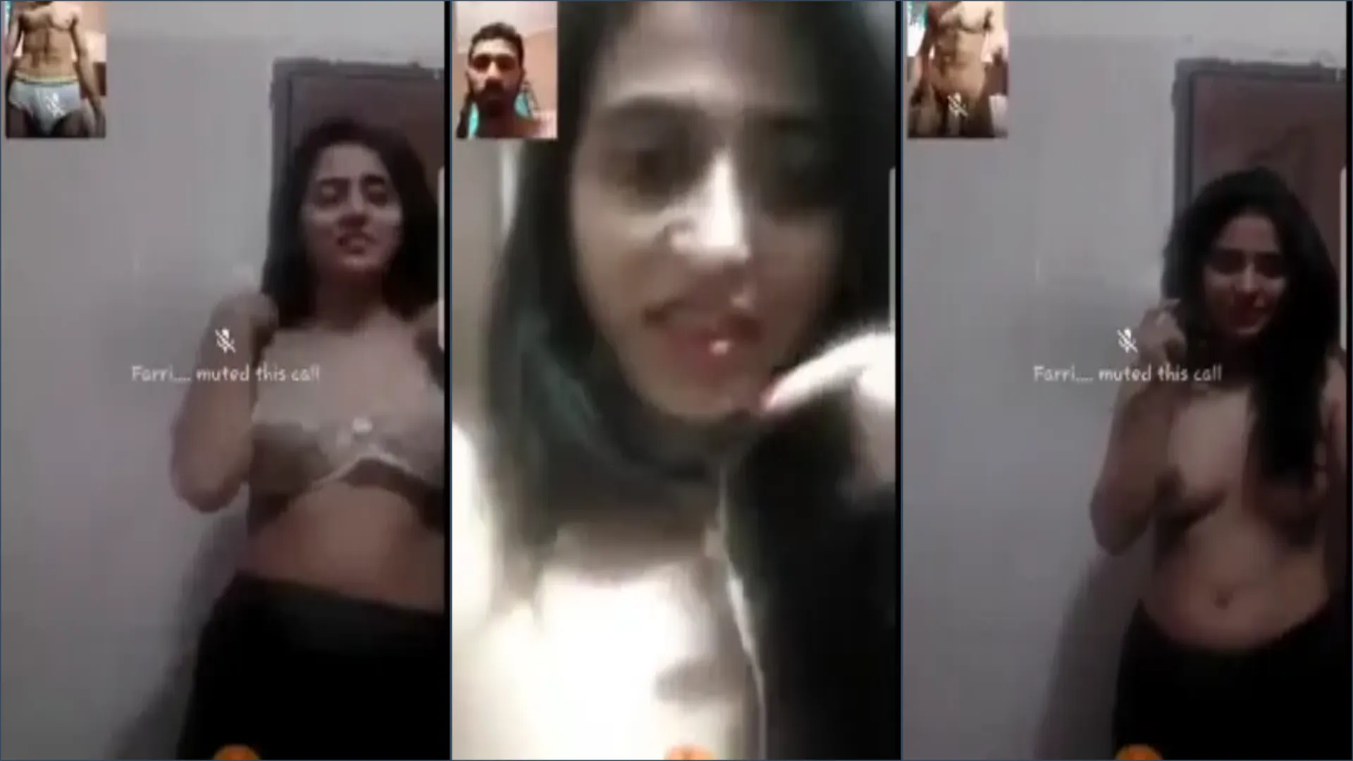Cute Shy Girl Showing Boobs And Pussy On Video Call To Boyfriend